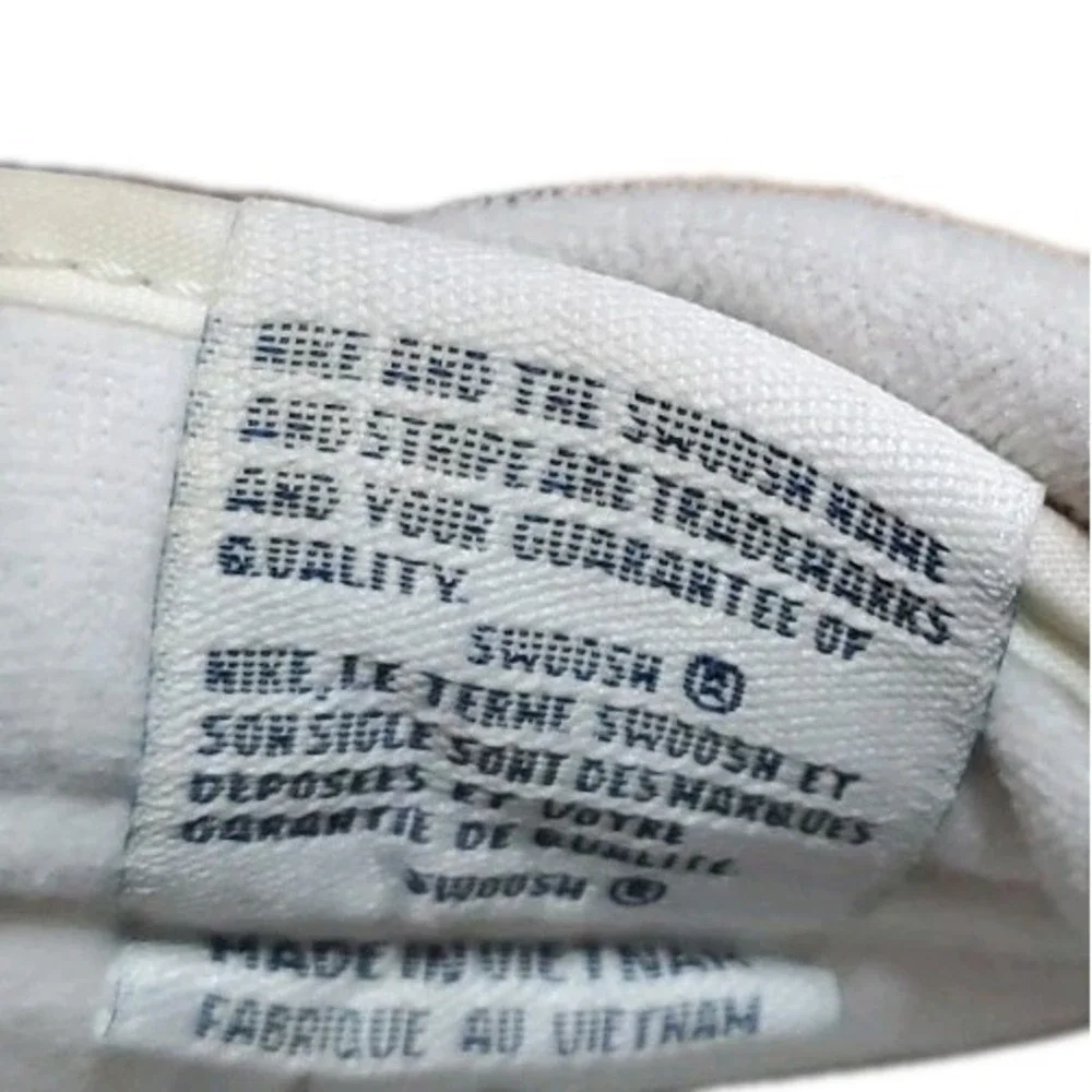 Vintage Nike Cortez Navy Blue & White Sneakers‎ US Size 8